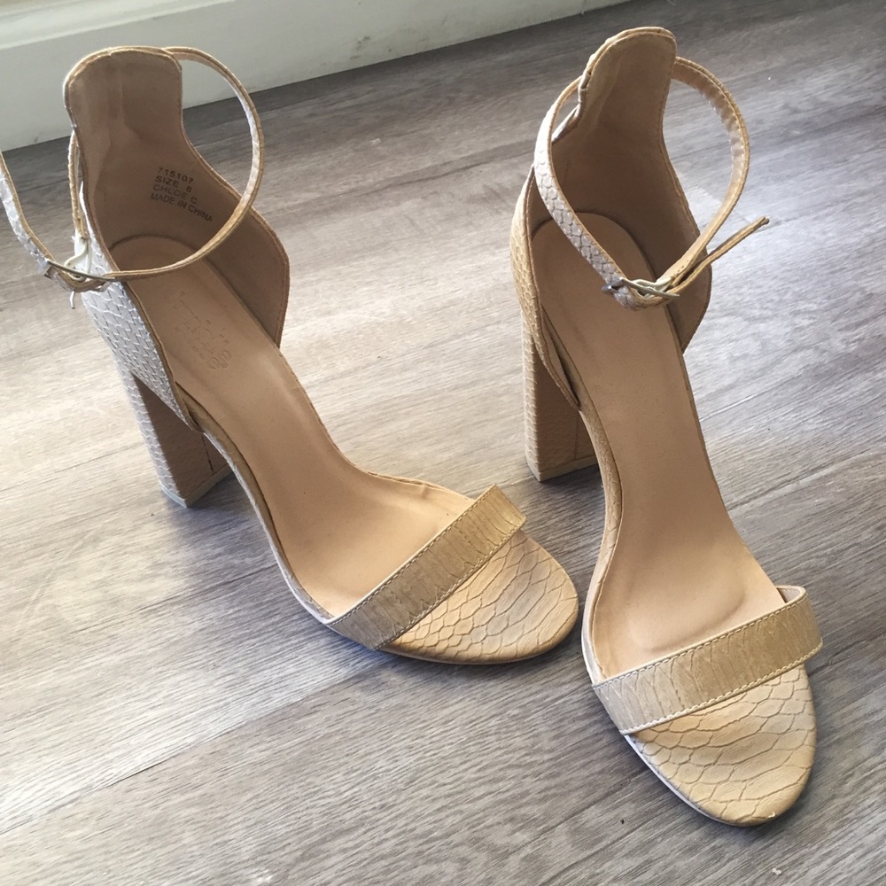 Nude heels